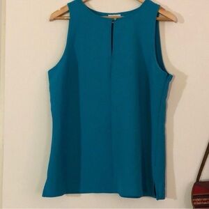 Women| Liz Claiborne Teal Sleeveless Blouse